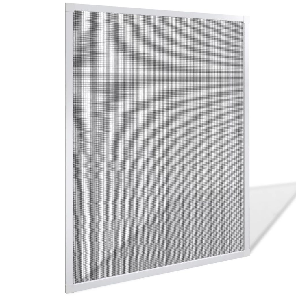 White Insect Screen for Windows 80 x 100 cm